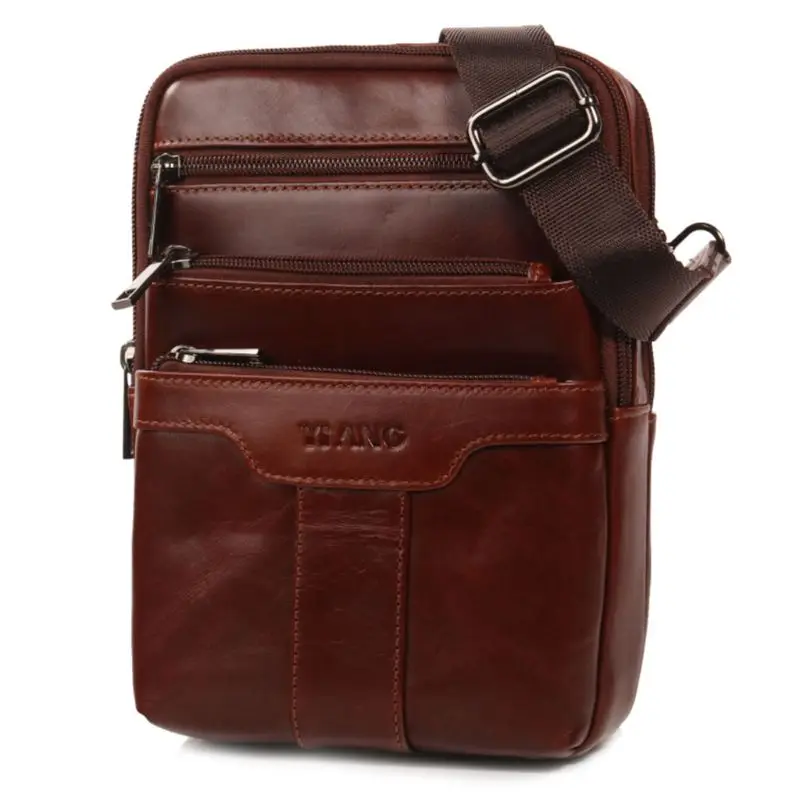 

Vintage Men's Leather Casual Shoulder Bag Crossbody Tote Messager Bags