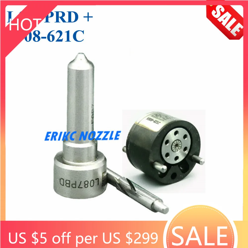 ERIKC L087PRD сопло 9308 621C регулирующий клапан 7135 644 дизельный топливный инжектор | Отзывы и видеообзор