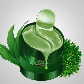 

Seaweed Gel Eye Mask Hydrating Anti-puffiness Dark Circles Moisturizing Gel Eye Pad Care