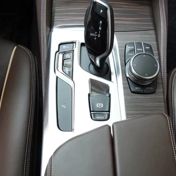 

For BMW 5 Series G30 2017-2018 Accessories ABS Matte Gear Shift Frame Cover Trim 1 Pc LHD ONLY