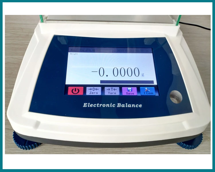 Сенсорный экран аналитический инструмент 200 г 0,1 мг электронные весы Взвешивание