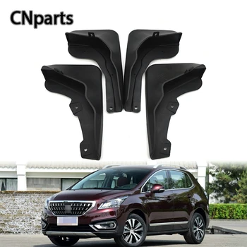 

NWIEV Car For Peugeot Mk2 GT 2017 2018 2008 SUV 2013-2017 3008 2008-2015 Front Rear Mudguards Splash Guard Fenders Accessories