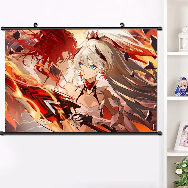 Anime Poster High School DxD characters Wall Scroll HD Painting