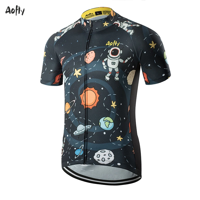 Popeye Breathable Cycling Shirt Unisex White Cartoon Spring Anti-uv Eco Shirt Bike Road Team Men's Upscale Cycling Clothing Mesh 6