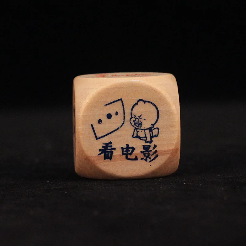 Деревянные забавные игральные кости Семейная Игра деревянные игральные кости Стиль Сменные деревянные игральные кости стойло игральные кости