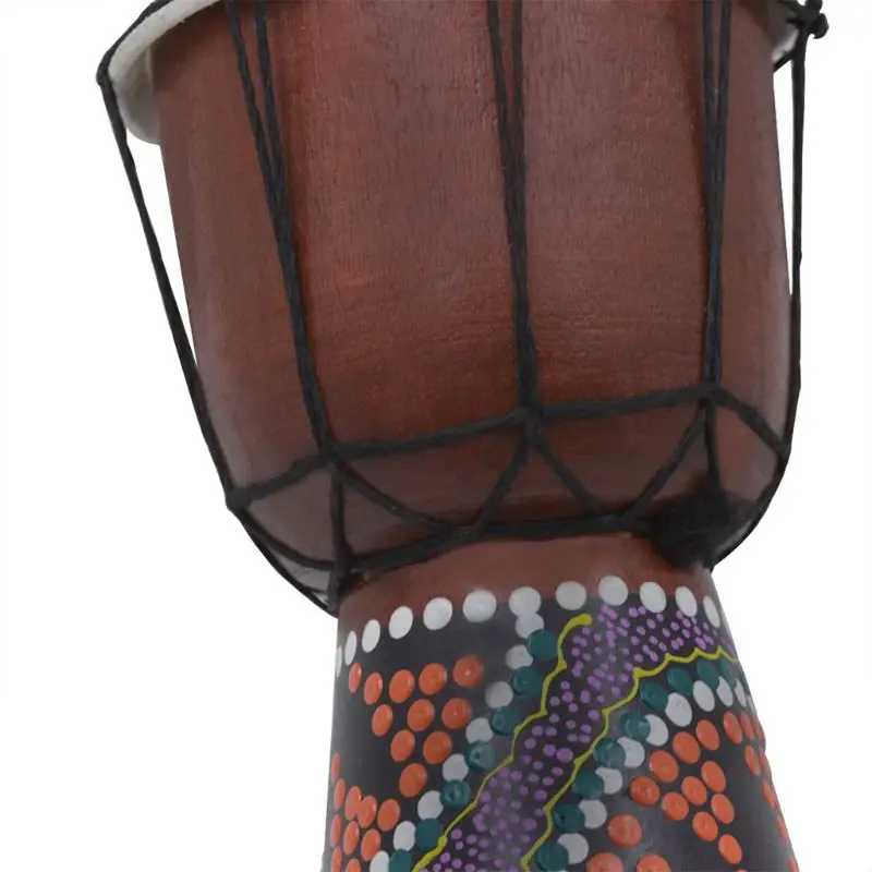 1 шт. 4 дюйма Профессиональный Африканский Djembe барабан Bongo дерево хороший звук музыкальная инструмент Лидер продаж