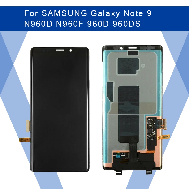 Для SAMSUNG Galaxy NOTE 9 N960D ЖК-дисплей AMOLED экран+ сенсорная панель дигитайзер сборка для SAMSUNG дисплей