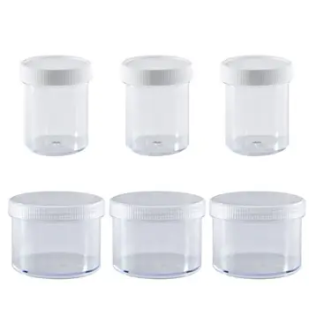 

6 pcs Wild-mouth Organizer PS Case Container for Jewelry Beads