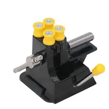 Миниатюрные тиски ювелирное хобби плоскогубцы скамейка тиски мини тонкой настройки тиски DIY из алюминиевого сплава дерево резные нефритовые инструменты