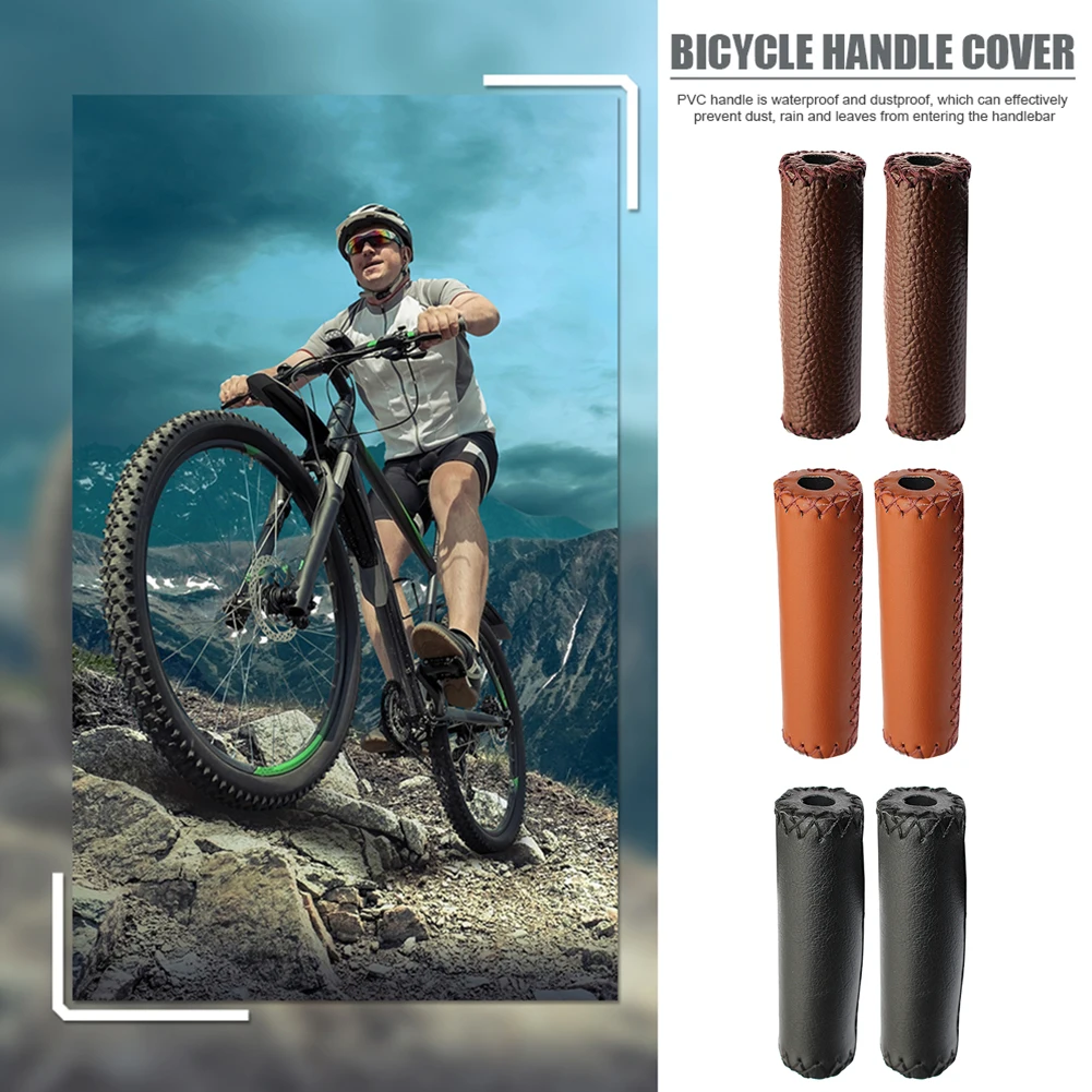 DUUTI Bicycle Handle Cover Bike Handlebar Grips Mountain Bike Bicycle Handle Bar Grips Bike Lock Cover Protector Parts 