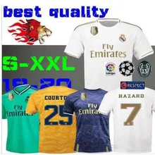 Новое поступление, футболка для футбола с надписью Real Madrides, ASENSIO ISCO MARCELO BALE real madrides 19 20, S-2XL