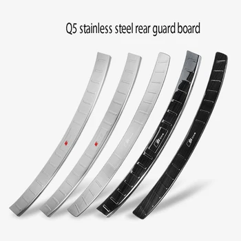 

For 09-18 Audi Q5 Refit 18-20 Q5L Rear guard plate Sill trim Trunk Protective plate