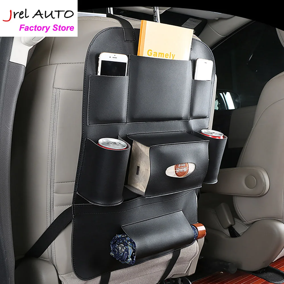 Органайзер на спинку сиденья автомобиля из ПУ кожи | Автомобили и мотоциклы