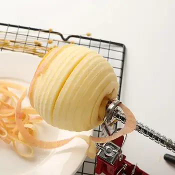 

3 in 1 Hand-Cranked Fruit Potato Apple Machine Peeler Multifunction Stainless Steel Corer Bar Kitchen Supply Vegetable Tool