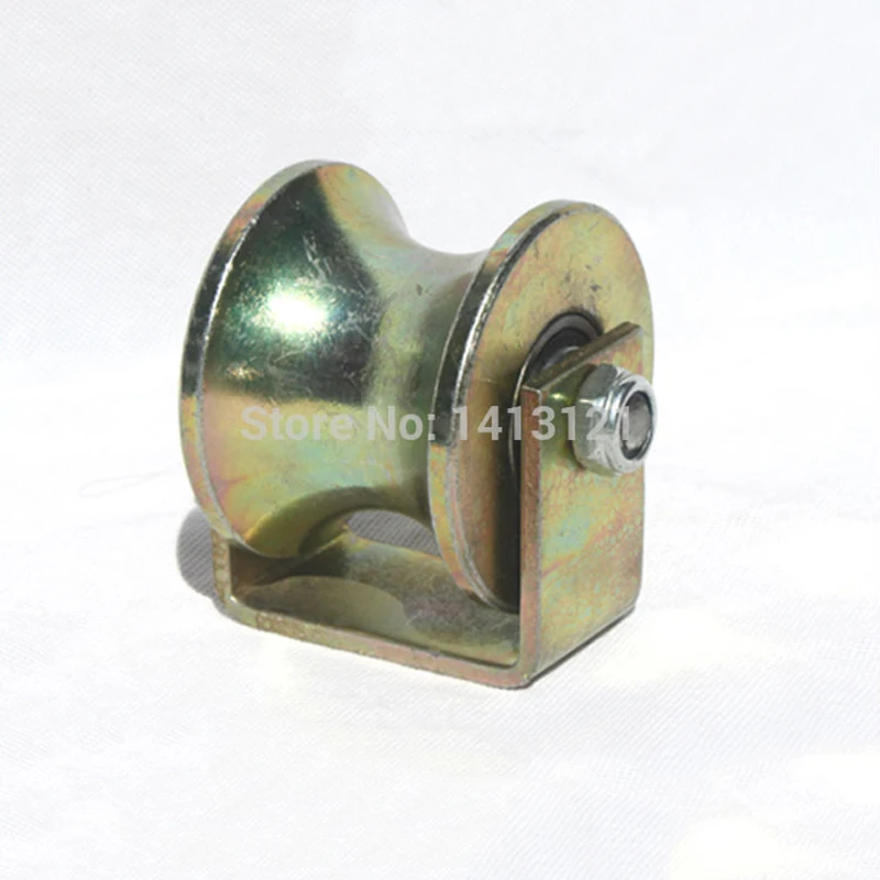 2 SET RUOTA Puleggia Porta Per Cancello Scorrevole Guida Rullo Pista - Foto 7