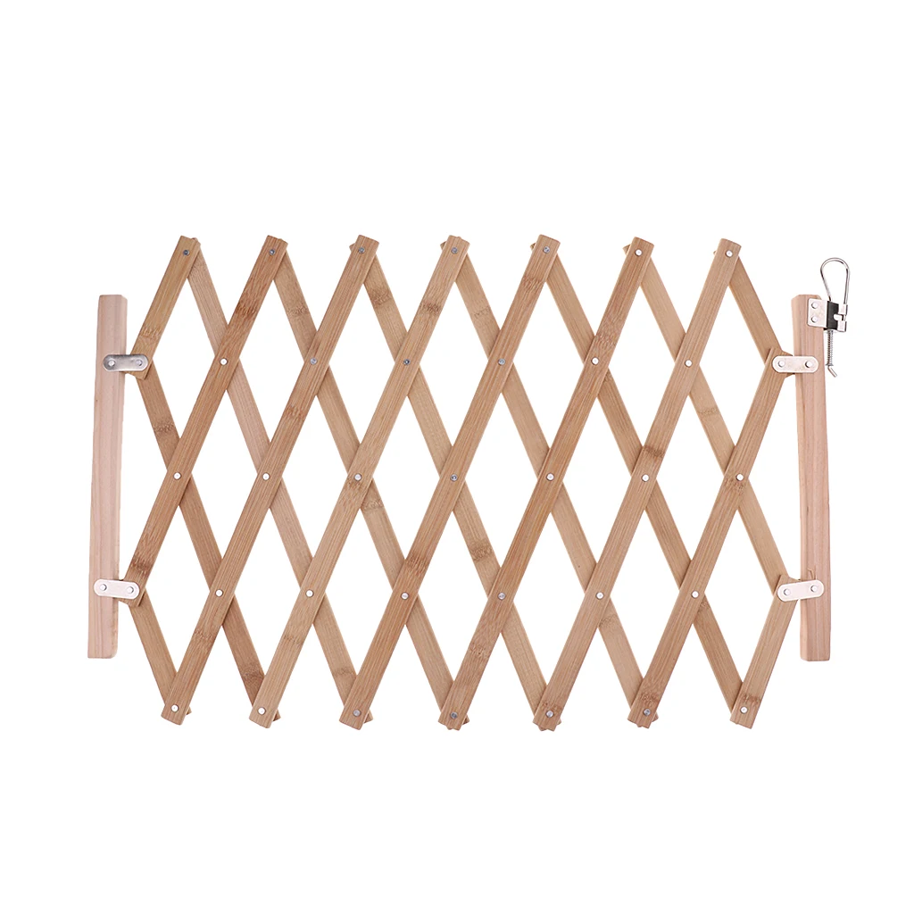 Dog Fence Indoor Wooden, Protector Home Doorway Room, Dog Gate Pet Safety Protection Room Divider Gate