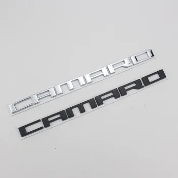 

5X New Chrome Black Decal 3D Metal CAMARO car Rear Boot Trunk Lettering letter Badge Emblem Sticker Auto Logo