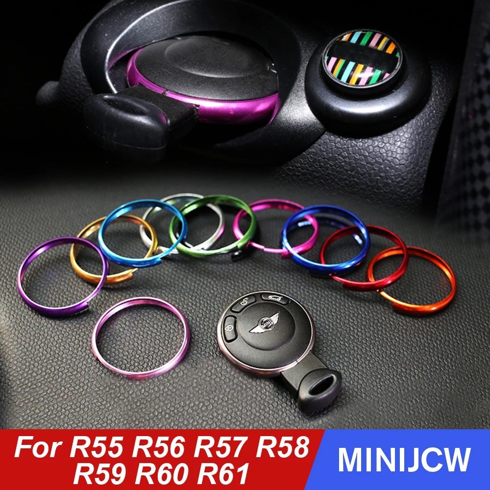 

Car Key Chain Ring Holder Protector Keychain For Mini Cooper Key JCW S One R55 R56 R57 R58 R59 R60 R61 Car Accessories Styling