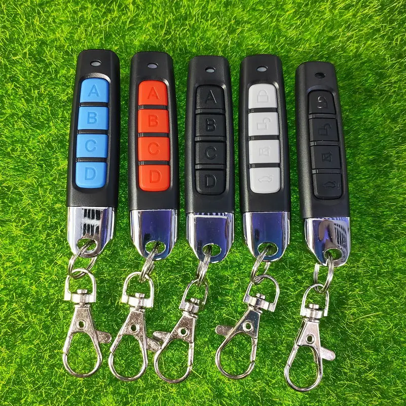 

433.92 MHz wireless Copy Remote Control With Battery Garage Door Remote Control Backup Remote Key 1527 PT2262 etc