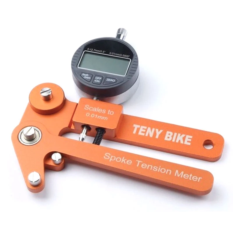 Cycling Bicycle Wheel Builders Tool Bike Spoke Tension Mechanical Meter