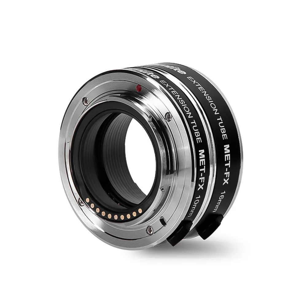 COMMLITE CM-MET-FX автоматическое Удлинительное Кольцо-адаптер с Fujifilm X-mount беззеркальными камерами и объективами ttl Макросъемка