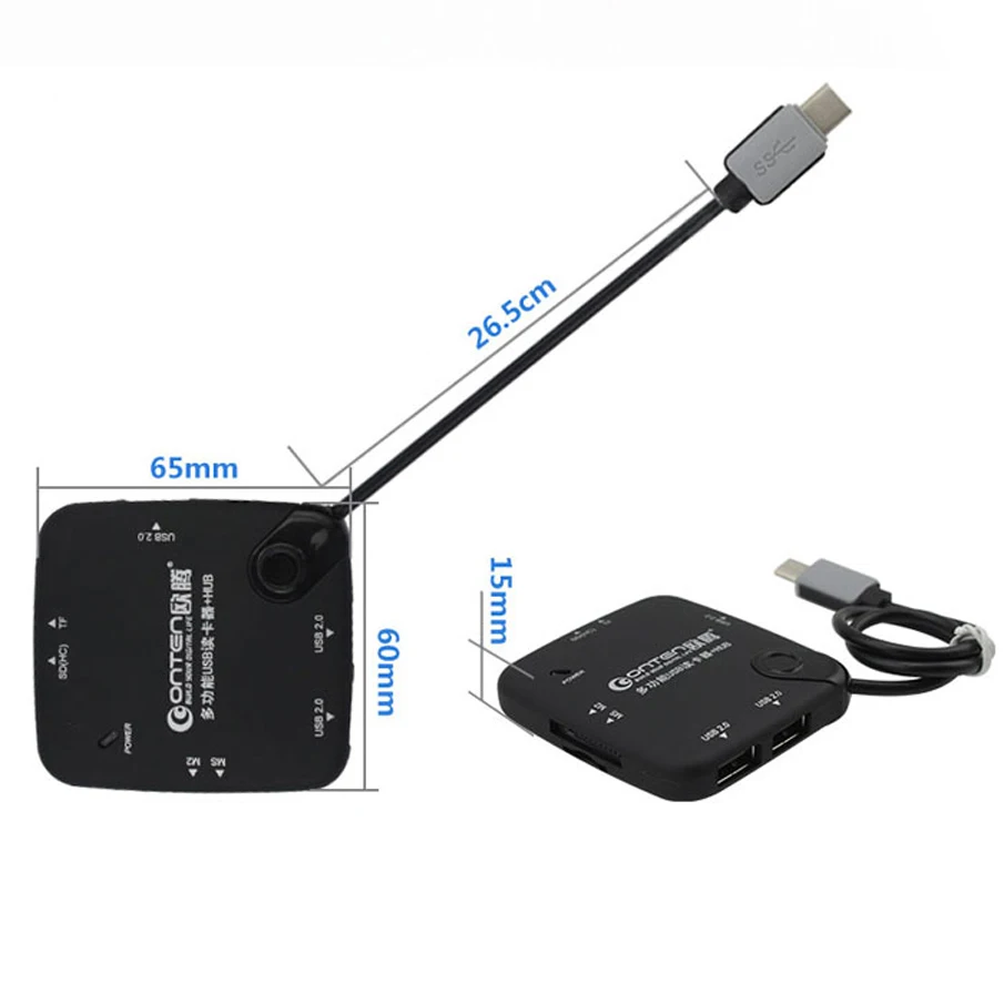 USB 3. 0 Type C с 3 портами|Адаптеры Type-C| |