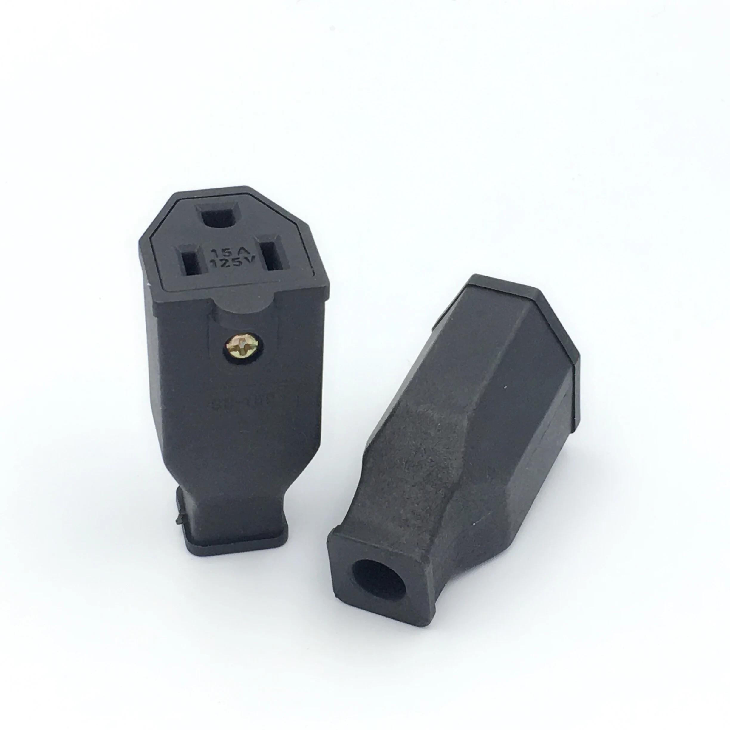 Power Plug Adapter US AC 15A 125V Male and Female Removable SS-159 SS-160