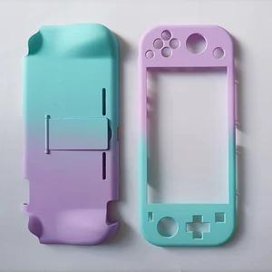 Image 3 - For Nintendo Switch Lite Case Shell Pink PC Hard Cover Back Grip Shell NS Mini Games Cover For Nintendo Switch Lite Accessories