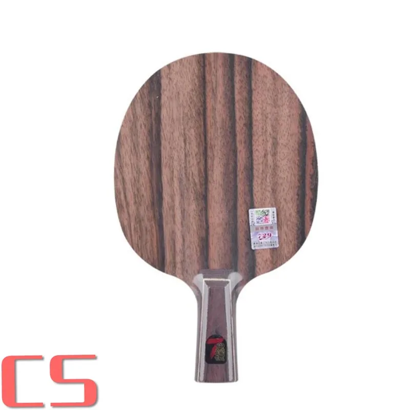 penhold short CS Новая дружба 729 Ebony 7 ракетка для настольного тенниса, ракетка для пинг-понга - Цвет: penhold short CS