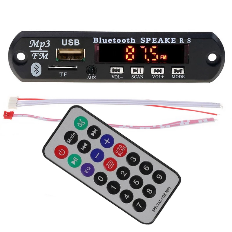 3 5 мм AUX WMA MP3 плеер декодер плата USB аудио приемник В DIY Автомобильный комплект