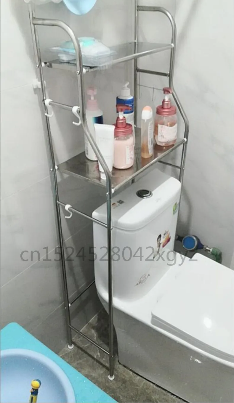 Нержавеющая сталь для ванной комнаты хранение водонепроницаемый антикоррозийный душ органайзер для ванной комнаты предметы для дома 3/2 слой аксессуары для ванной