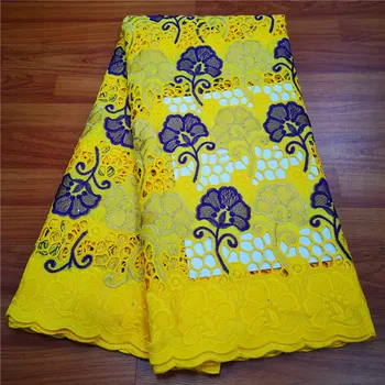 

swiss lace fabric tissu african dry lace fabrics high quality cotton lace fabric dubai lace nigerian brocade lace 5yards