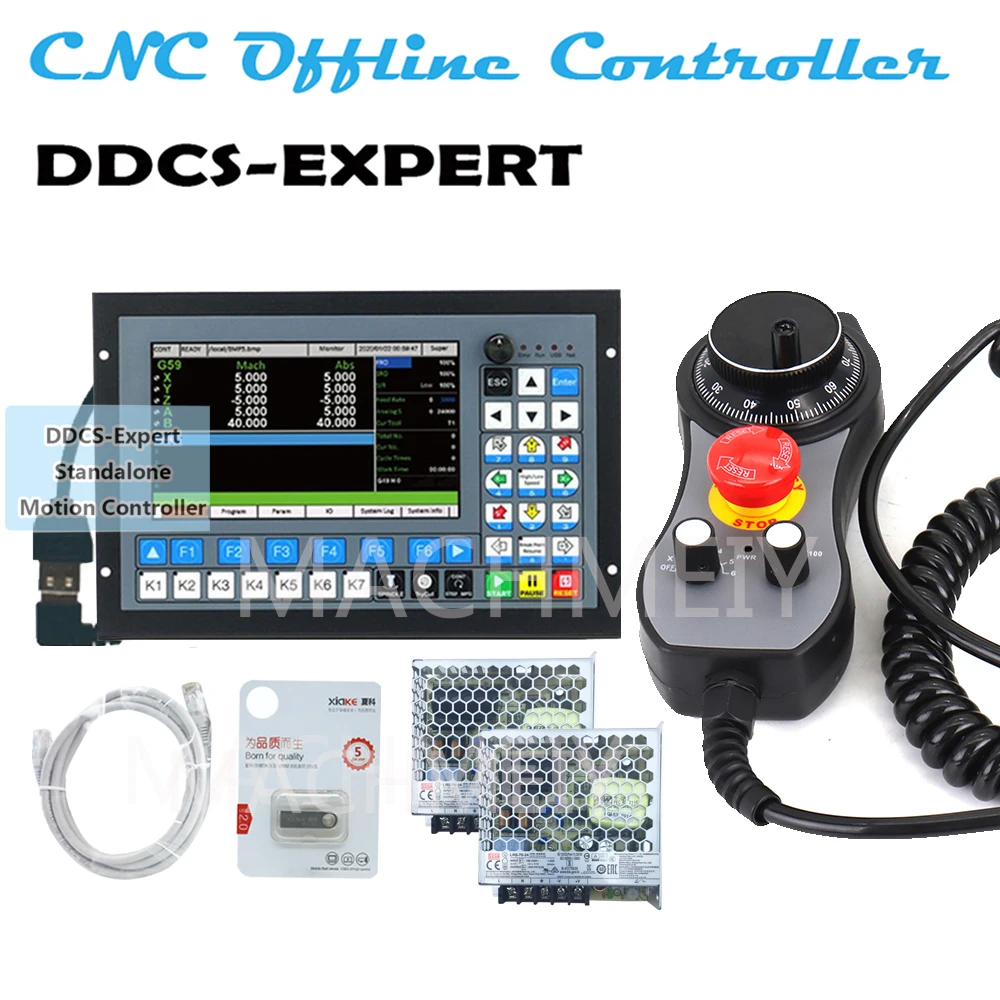 Контроллер ЧПУ с 3/4/5 осями автономное управление совместимое ddcsv3.1 6-осевой