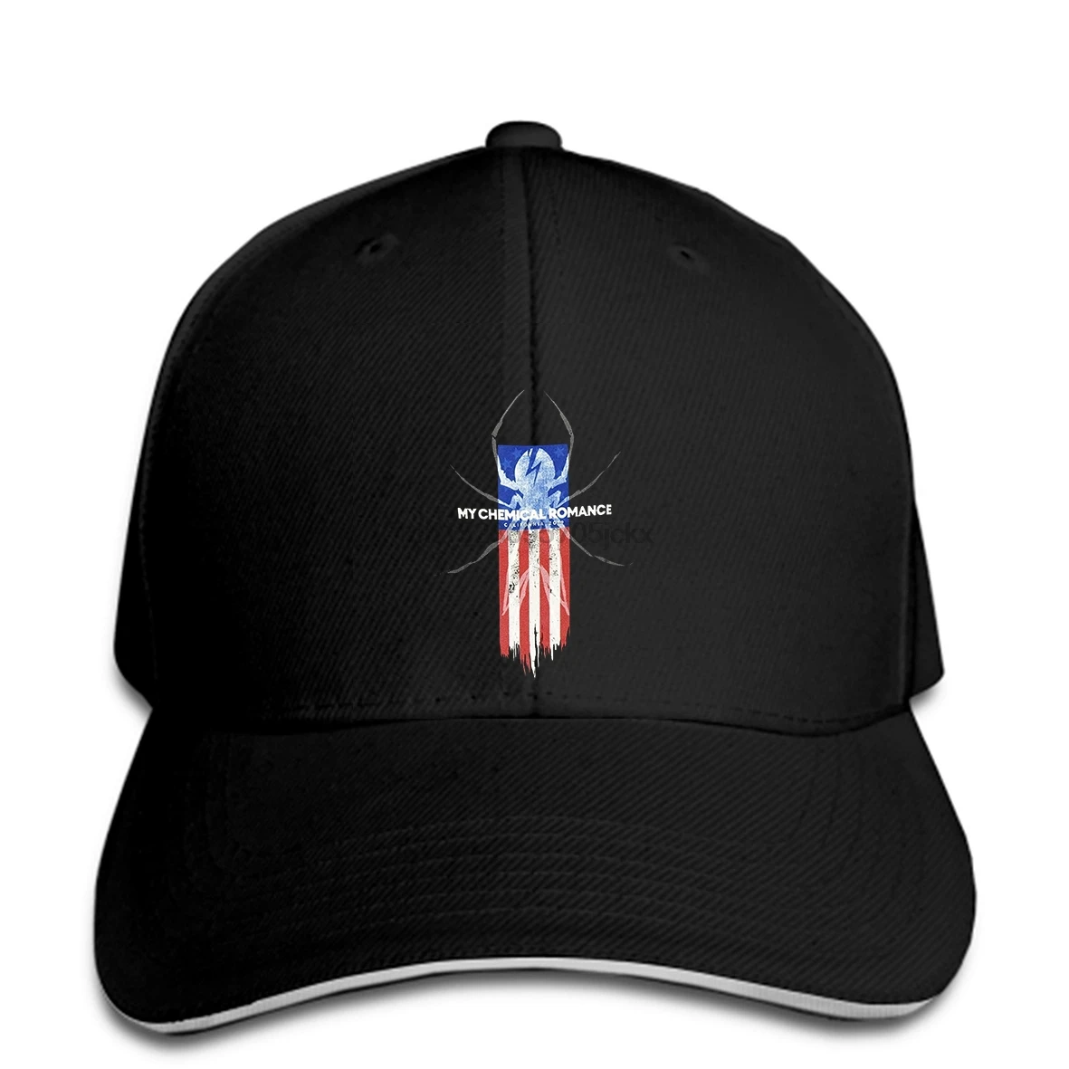 Модная Мужская бейсболка My Chemical Romance California мягкая бейсбольная Кепка snapback