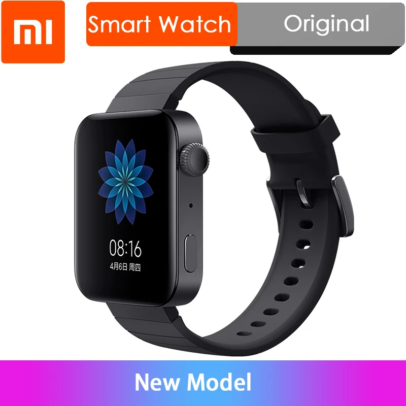 2019 New Xiaomi Mi Watch Miui Android Smart Watch Color Bluetooth 4.2  Multifunctional Watch With Nfc A Ture Smart Wtach - Smart Watches -  AliExpress