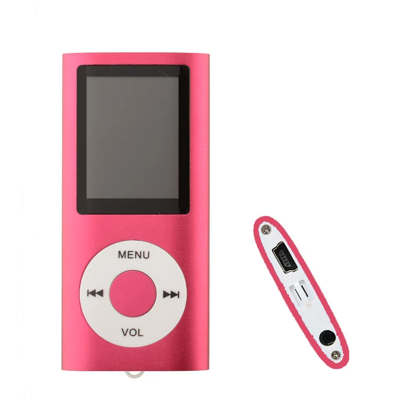  MP3 Player 4TH GEN 1.8 inch LCD scren Memory Stereo Music Media Player FM radio AMV video player bu