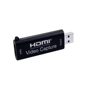 

HDMI Video Capture Card for OBS Live Stream Broadcast Case Automatically Adjust Settings