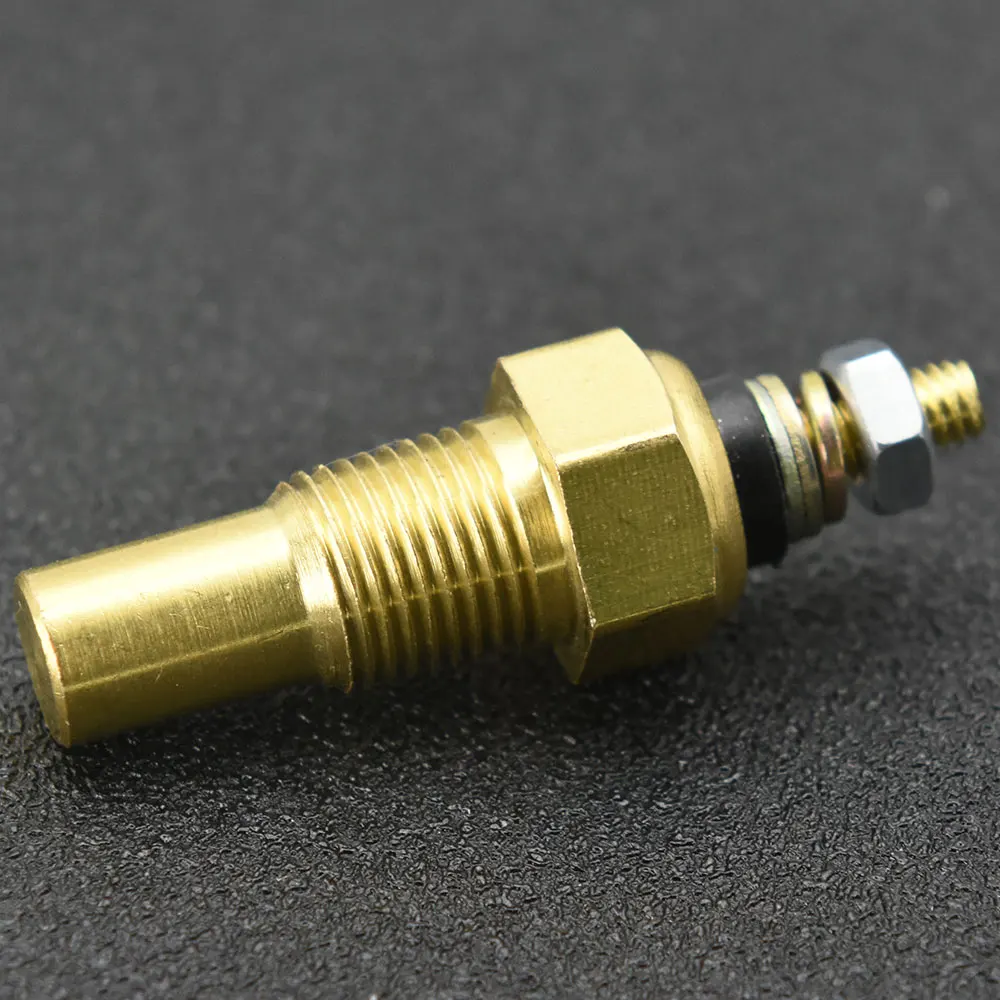 1/8 NPT 물 오일 온도 센서 10mm 범용 자동차 자동 트럭 디지털 송신기 수온 센서 레이싱 전기 게이지 장치