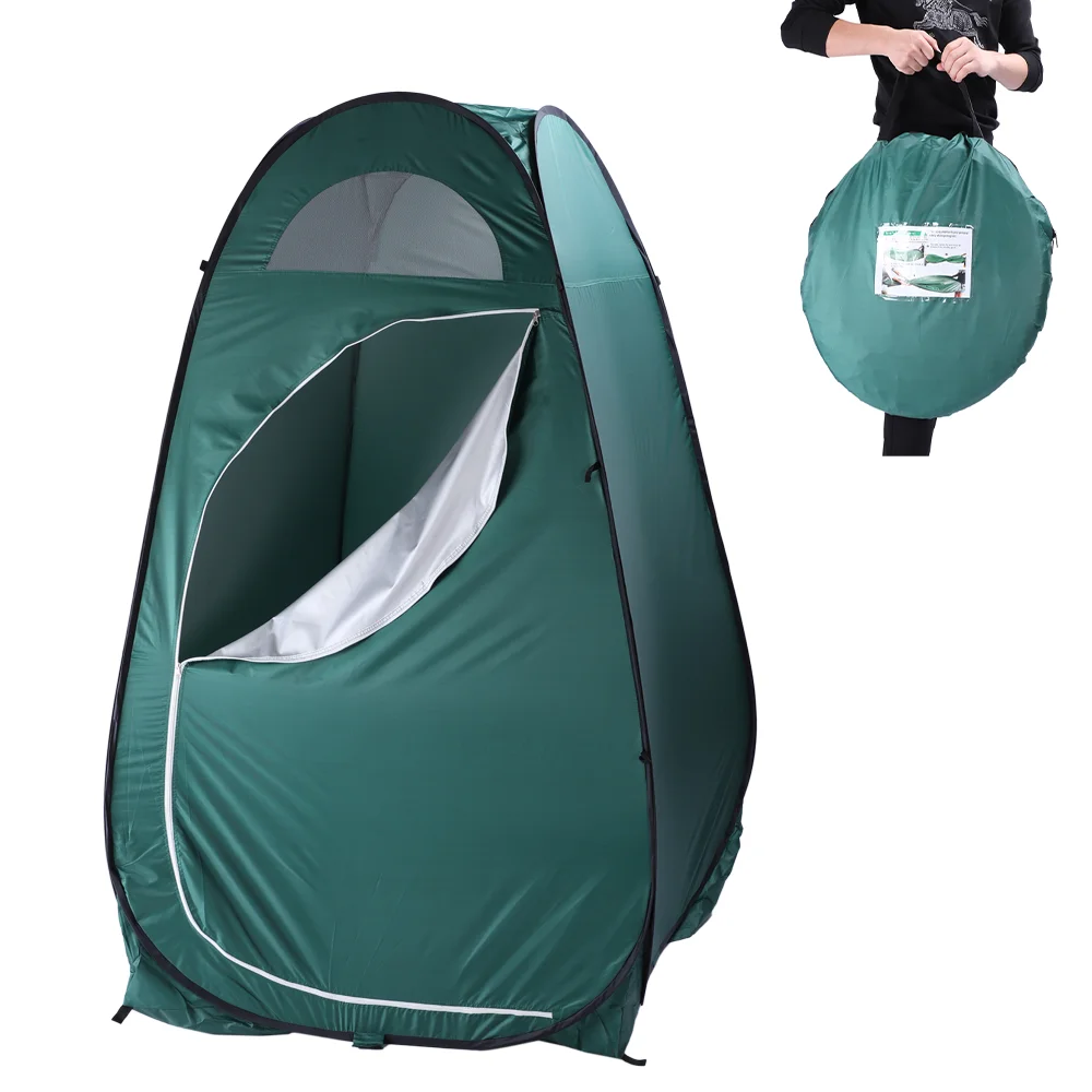 

Portable Outdoor Folding Locker Tents Camping Hiking Tent Mulitfunction Bathroom Dressing Fitting Room Privacy Shelter Tent