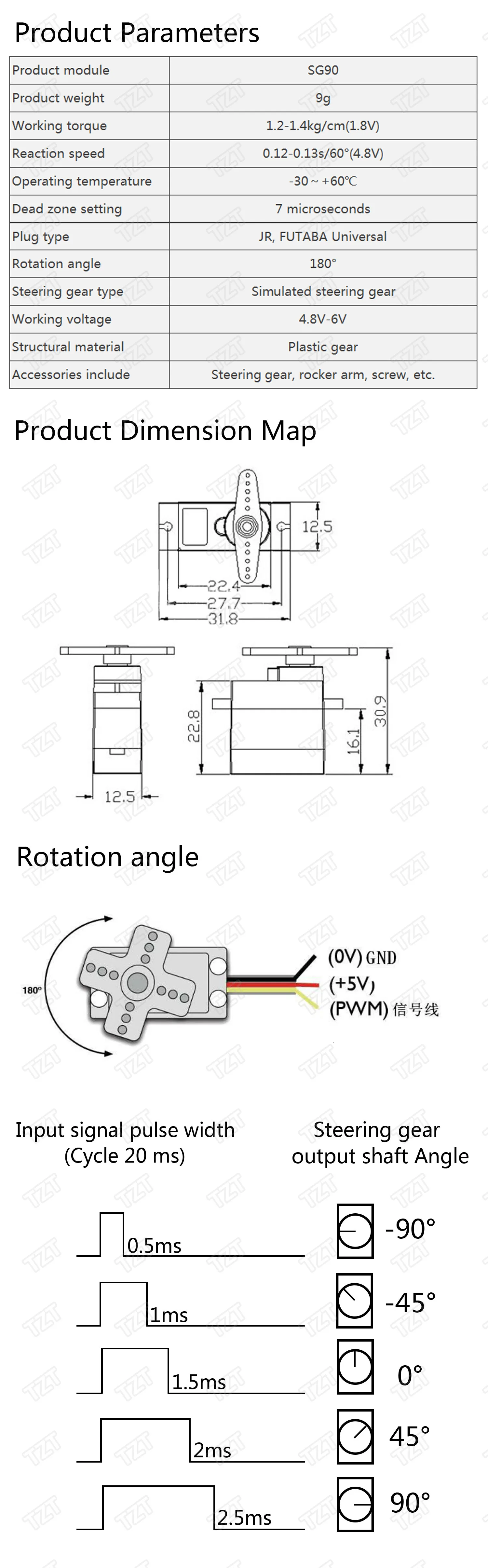 1 шт. ShengYang умная электроника Rc Мини Микро 9 г 1,6 кг сервопривод SG90 Для RC 250 450 Вертолет самолет автомобиль Лодка