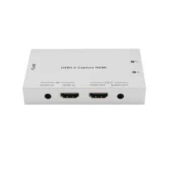 

Universal HDMI Video Capture Card Adapter HDMI to USB3.0 Capture for Windows/Linux/OS X