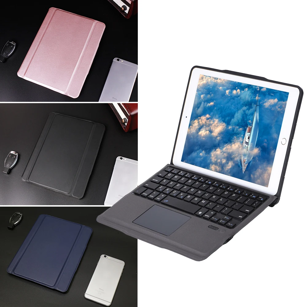 Чехол для iPad 9 7 2017 2018 Air2 Pro с сенсорной панелью и держателем карандашей тонкий