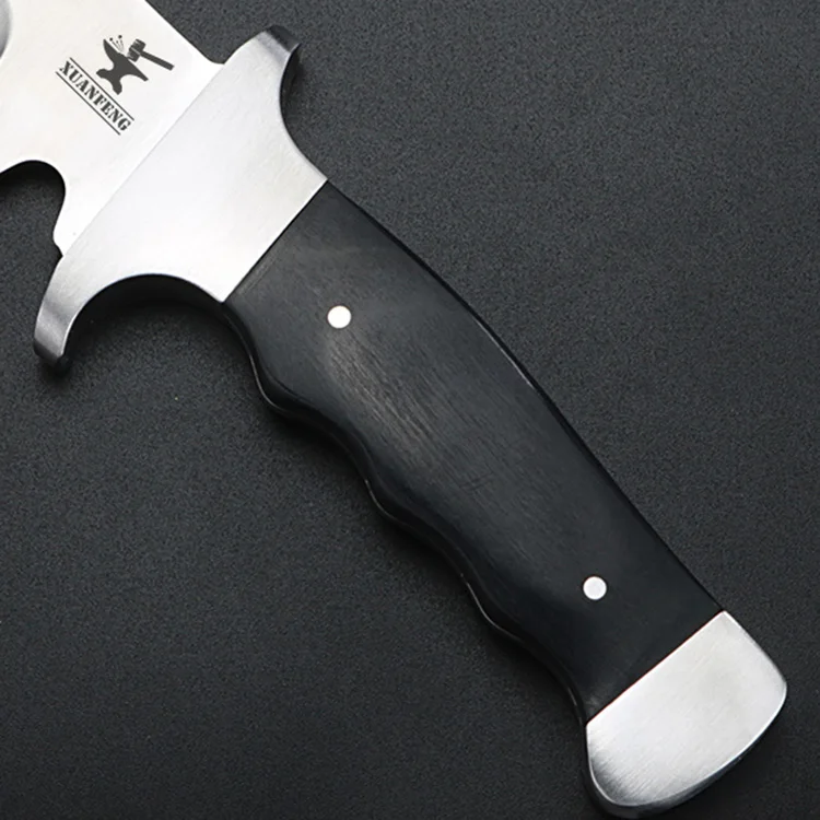 Открытый нож самообороны нож фиксированный край охотничий нож Поле Кемпинг портативный карманный прямой нож