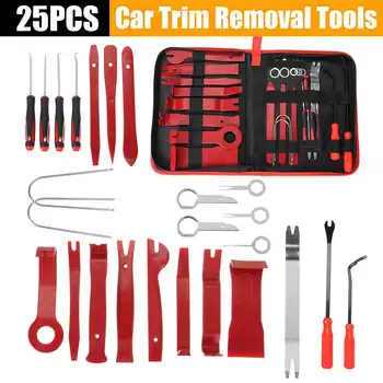 

25pcs Car Disassembly Tools DVD Stereo Refit Kits Interior Plastic Trim Panel Dashboard Installation Removal Repair Tools