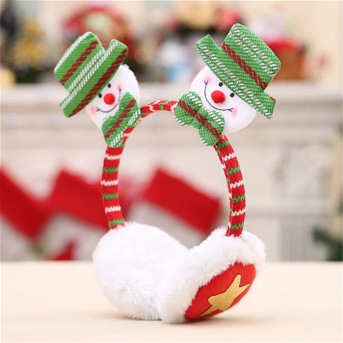 snowman Зимняя Рождественская оголовье, рождественские украшения, рождественские товары, подарок, вечерние рождественские украшения, год - Цвет: snowman