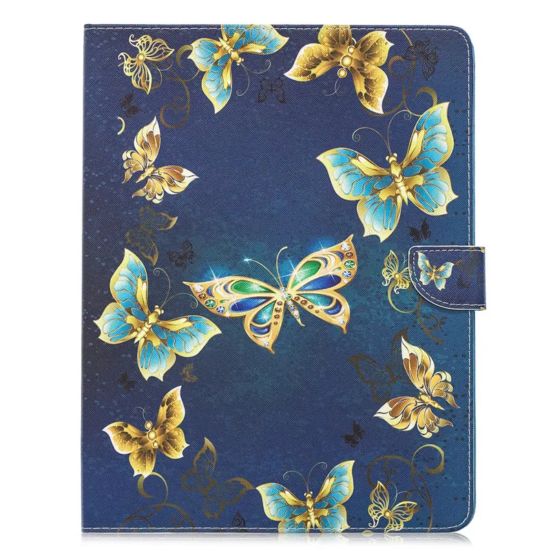 Чехол wekays Coque для Apple Pad iPad Pro 12,9 дюйма Кожаный чехол с рисунком кота единорога для iPad Pro 12," чехол для планшета s - Цвет: B