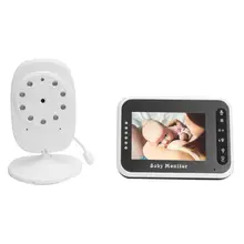 Ночное видение Детский Монитор компактный и портативный переносной удобный 3,5 дюймов беспроводной видео няня плач сигнализация камера