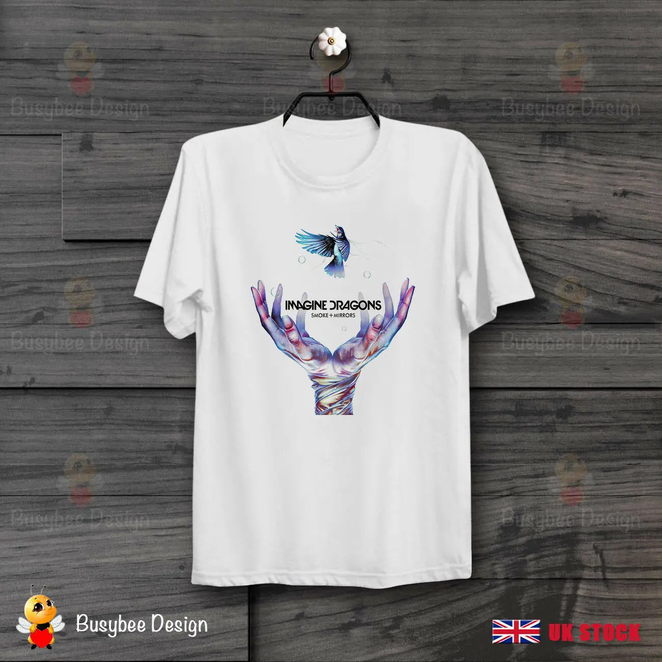 Imagine Dragons I Bet My Life ideal Gift Vintage Retro CooL UNISEX T Shirt B452 New Fashion shirt Brand Hip Hop Print Men Tee |