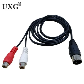 

5 Your Jack Din 5P Male to 2RCA Female Cables Male Pin Female to RCA Female P2 Audio of the Audio Adapter 0.5M 1.5M