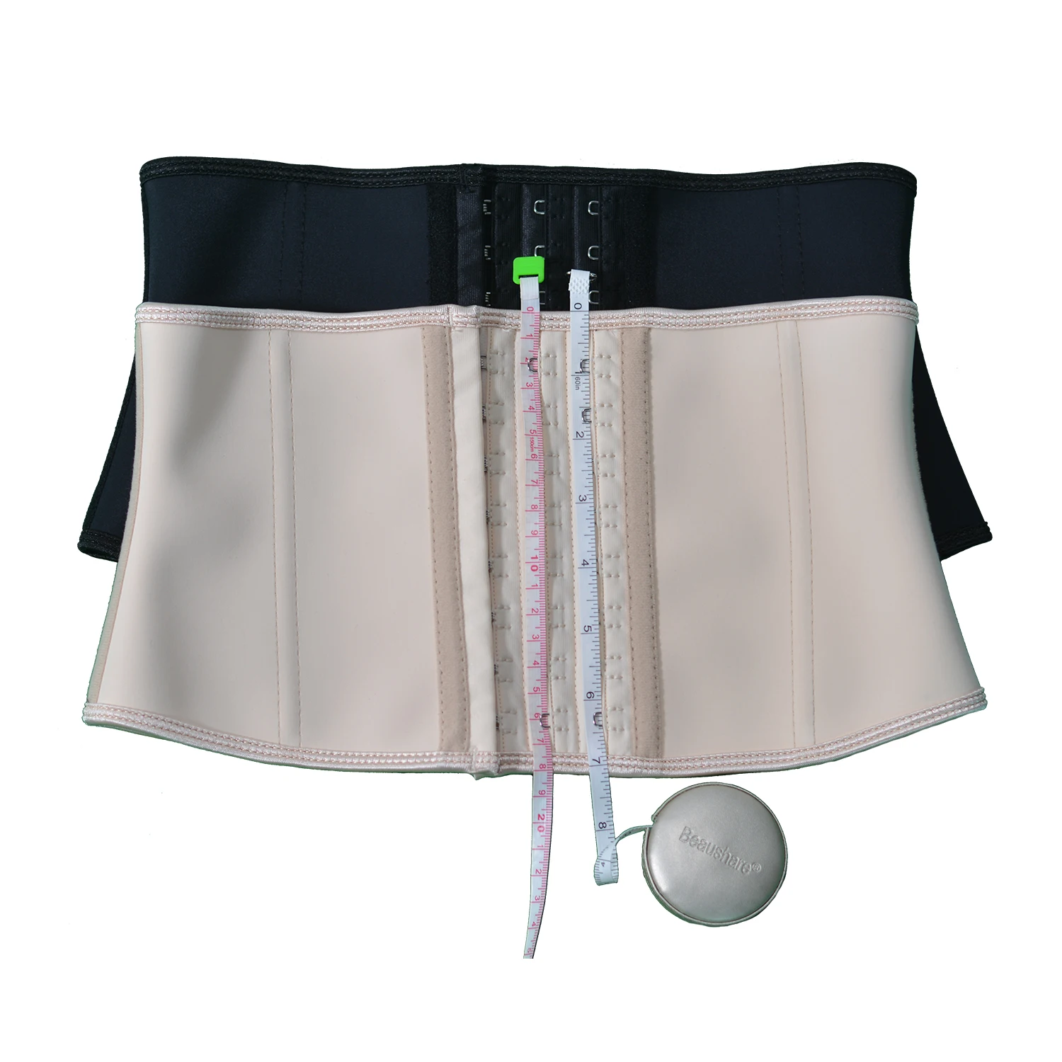 WaistTrainerShortTorsoCorsets7InchesTorso9SteelBonesLatex